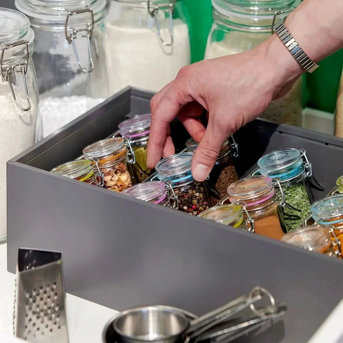 AMBIA-LINE Organiser Stahl (27 x 24,2 cm)