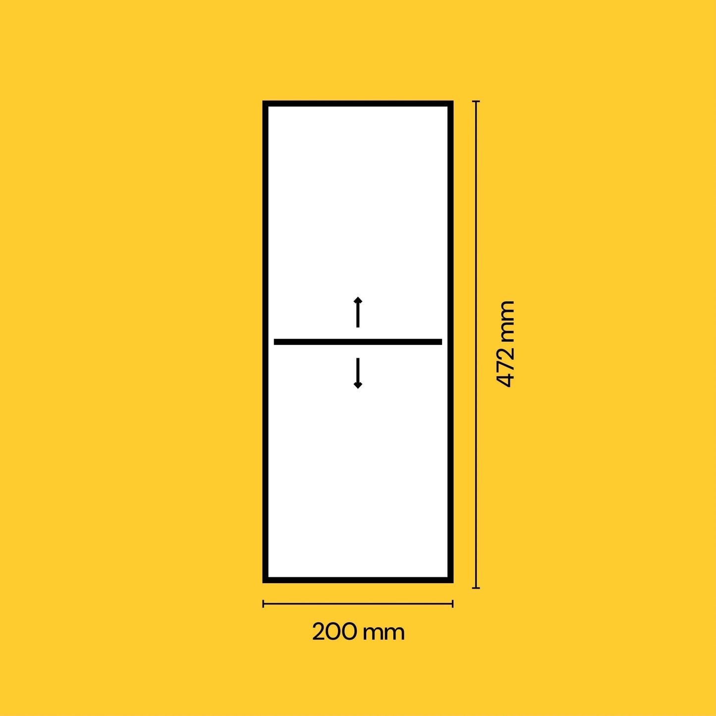 AMBIA-LINE Schubladeneinsatz Stahl (20 cm)