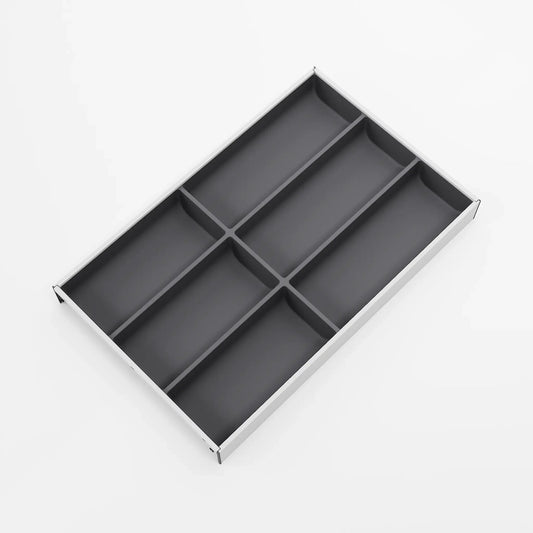 AMBIA-LINE Besteckkasten Stahl Soft-Touch (30 cm)