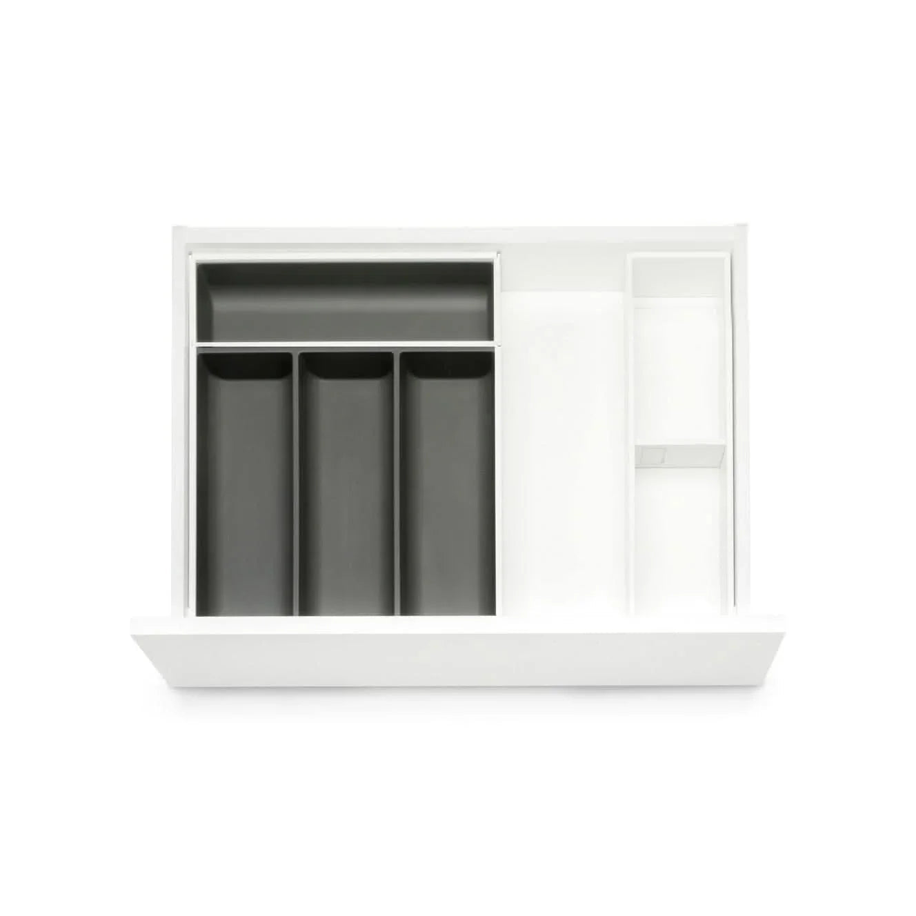 CLASSICduo Stahl Soft-Touch. Besteckkasten & Rahmen Bundle (40 cm)