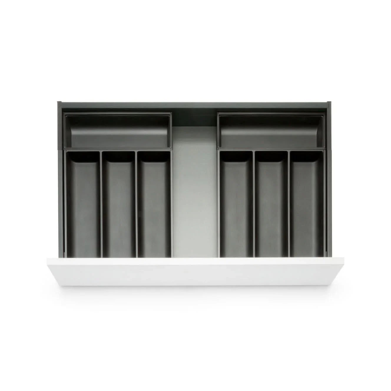 CUTLERYduo Stahl Soft-Touch. Besteckkasten Bundle (60 cm)