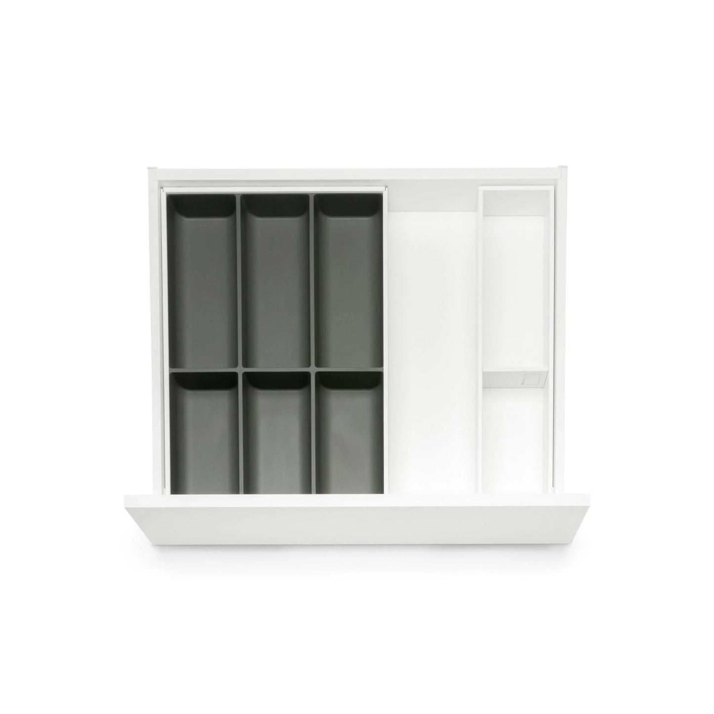 CLASSICduo Stahl Soft-Touch. Besteckkasten & Rahmen Bundle (40 cm)