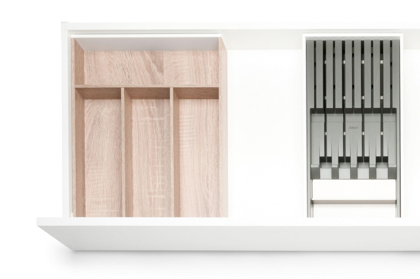 CLASSICknife Holz. Besteck- & Messereinsatz Bundle (50 cm)