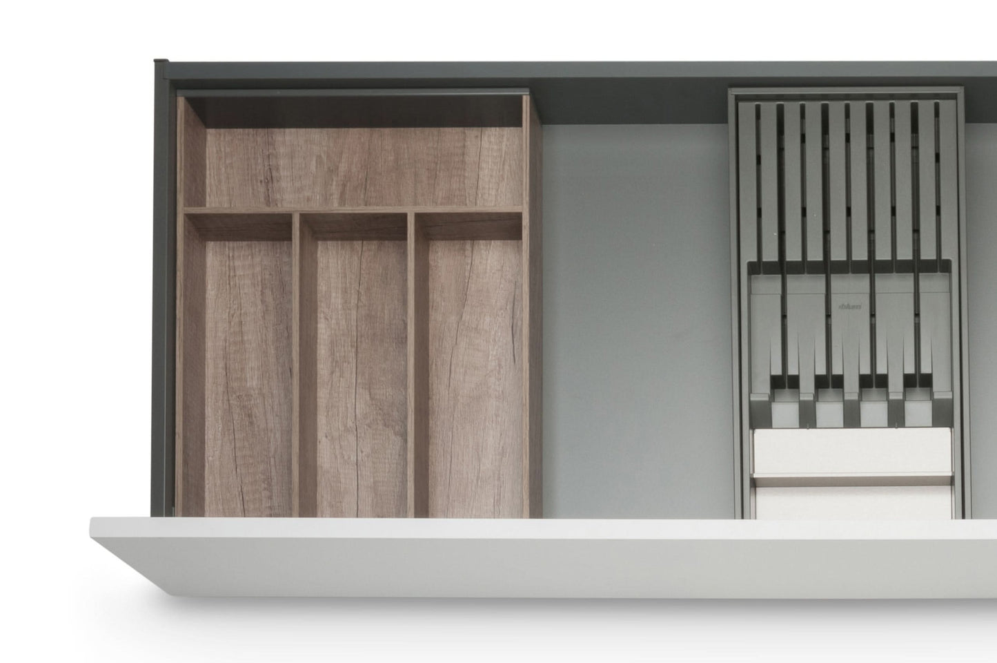 CLASSICknife Holz. Besteck- & Messereinsatz Bundle (50 cm)
