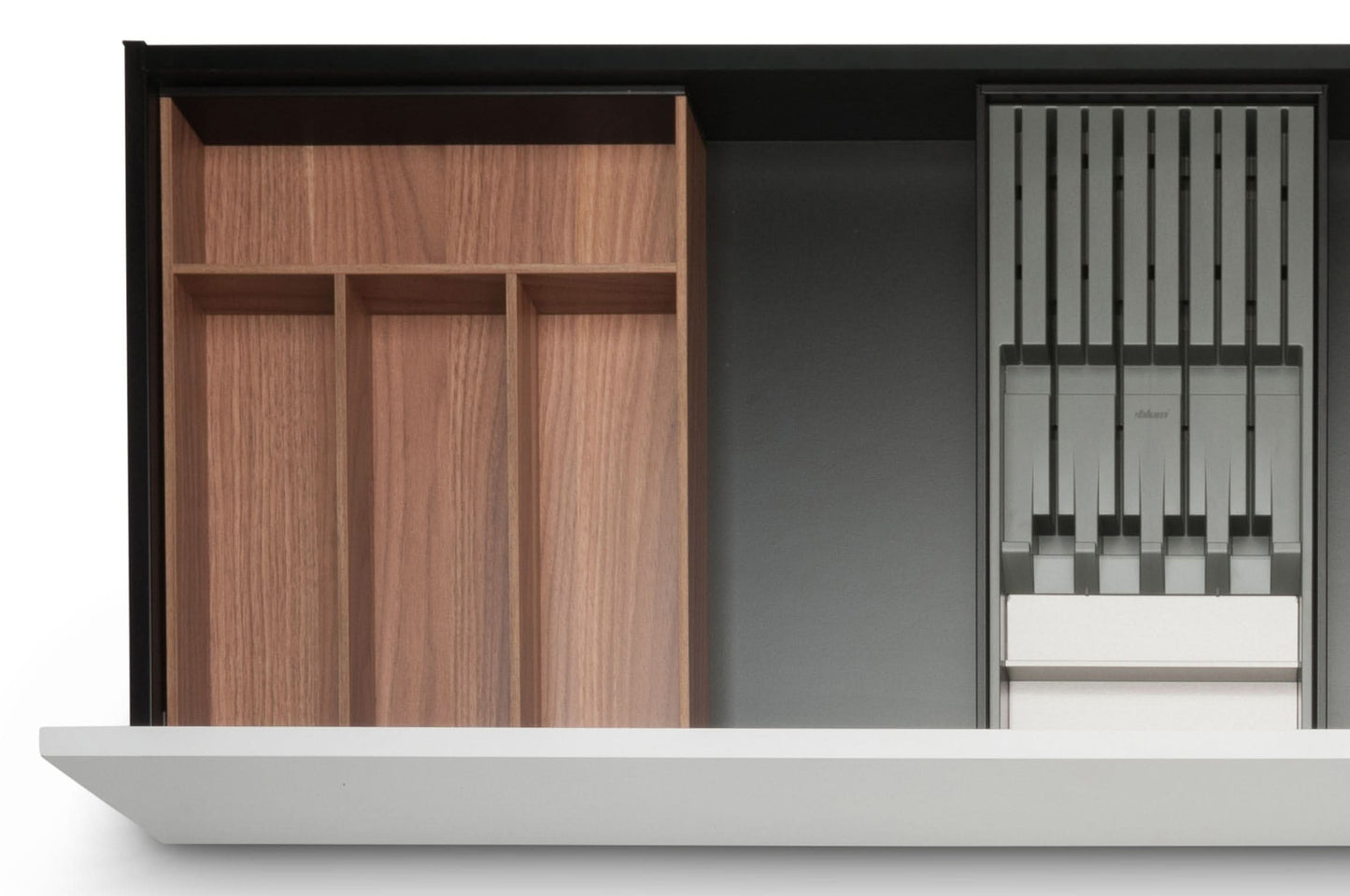 CLASSICknife Holz. Besteck- & Messereinsatz Bundle (50 cm)