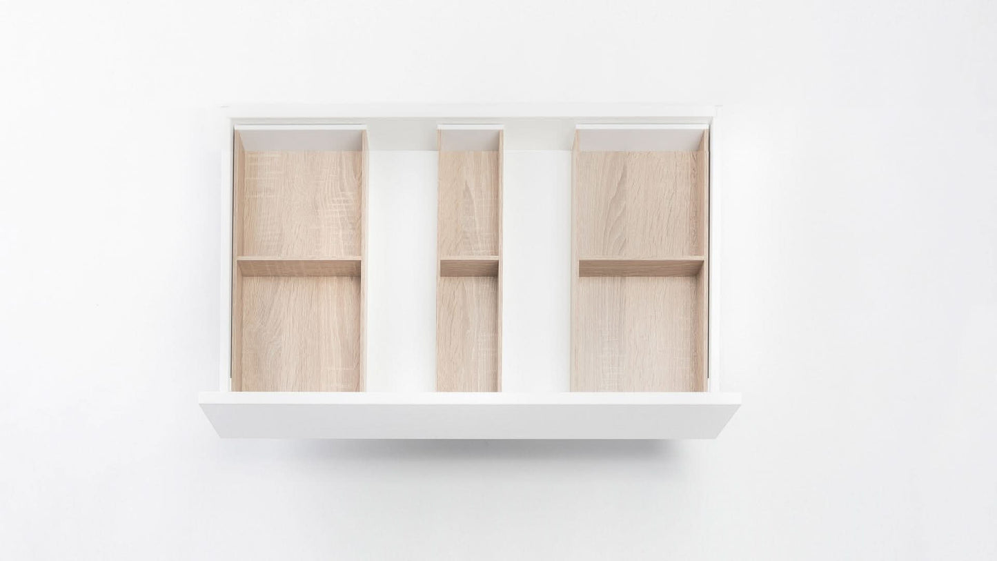 PLAINtrio Holz. Bundle für Besteck & Küchenutensilien (50 cm)