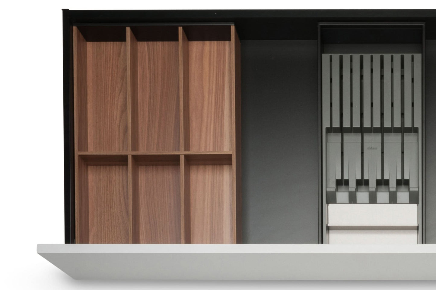 CLASSICknife Holz. Besteck- & Messereinsatz Bundle (50 cm)