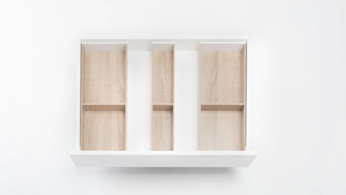 PLAINtrio Holz. Bundle für Besteck & Küchenutensilien (50 cm)