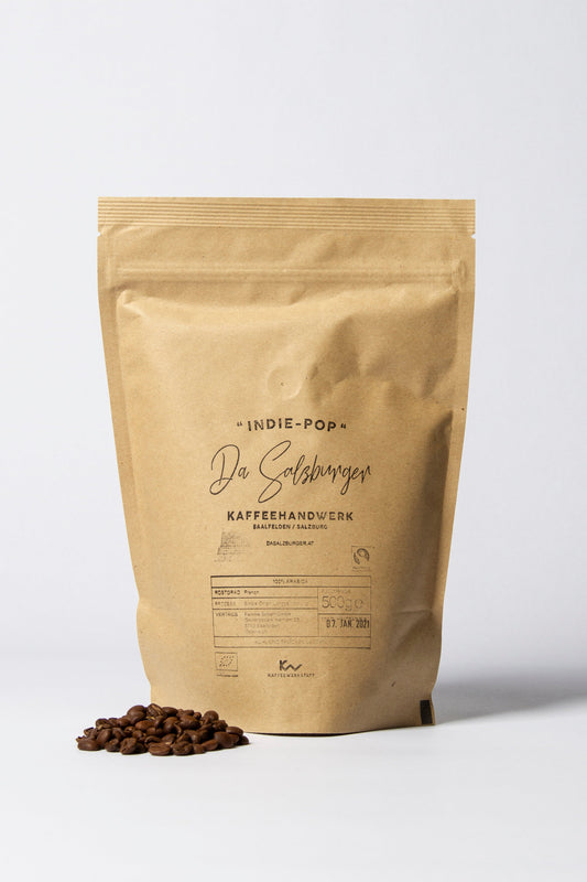 Da Salzburger® "INDIE POP" / BIO & FAIRTRADE French Roast - 500g