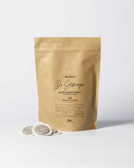 ESE Pads - Da Salzburger Kaffee "BLUES" (100% Arabica Kaffee / 30 Stück)