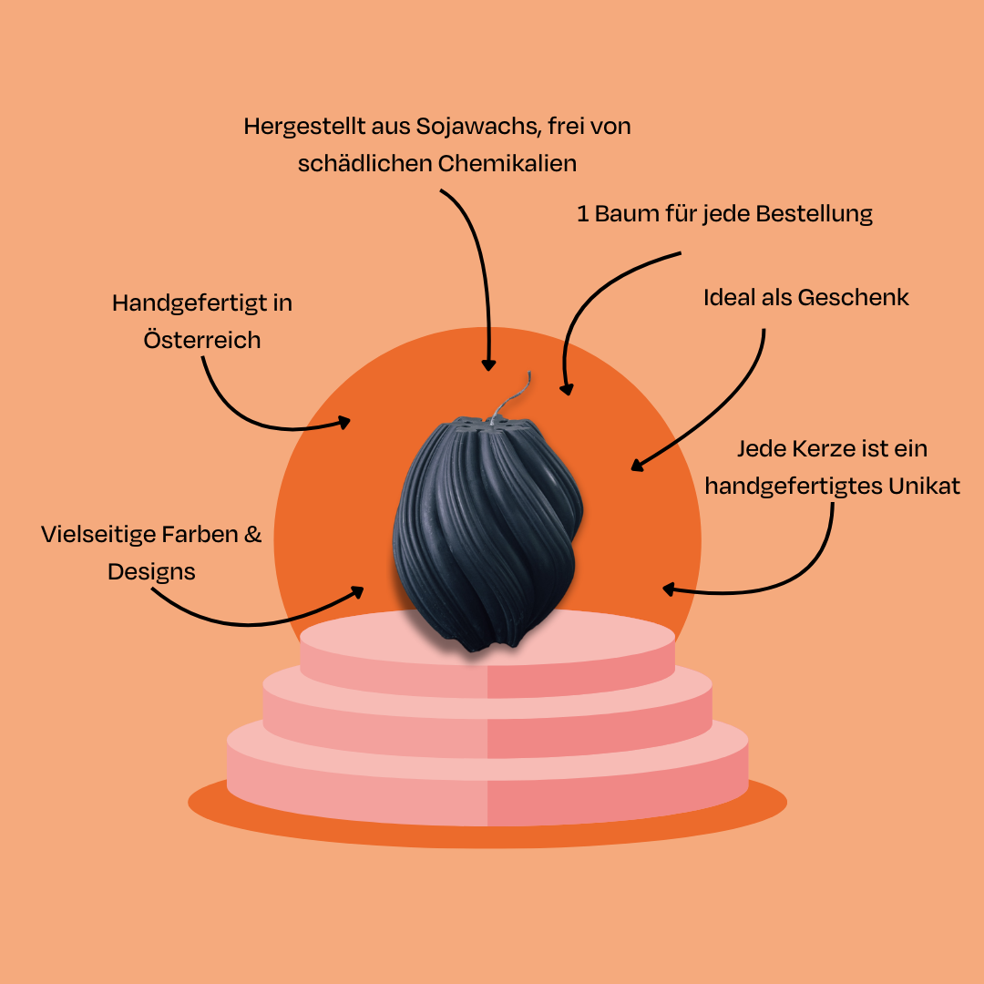 Swirl Kerze