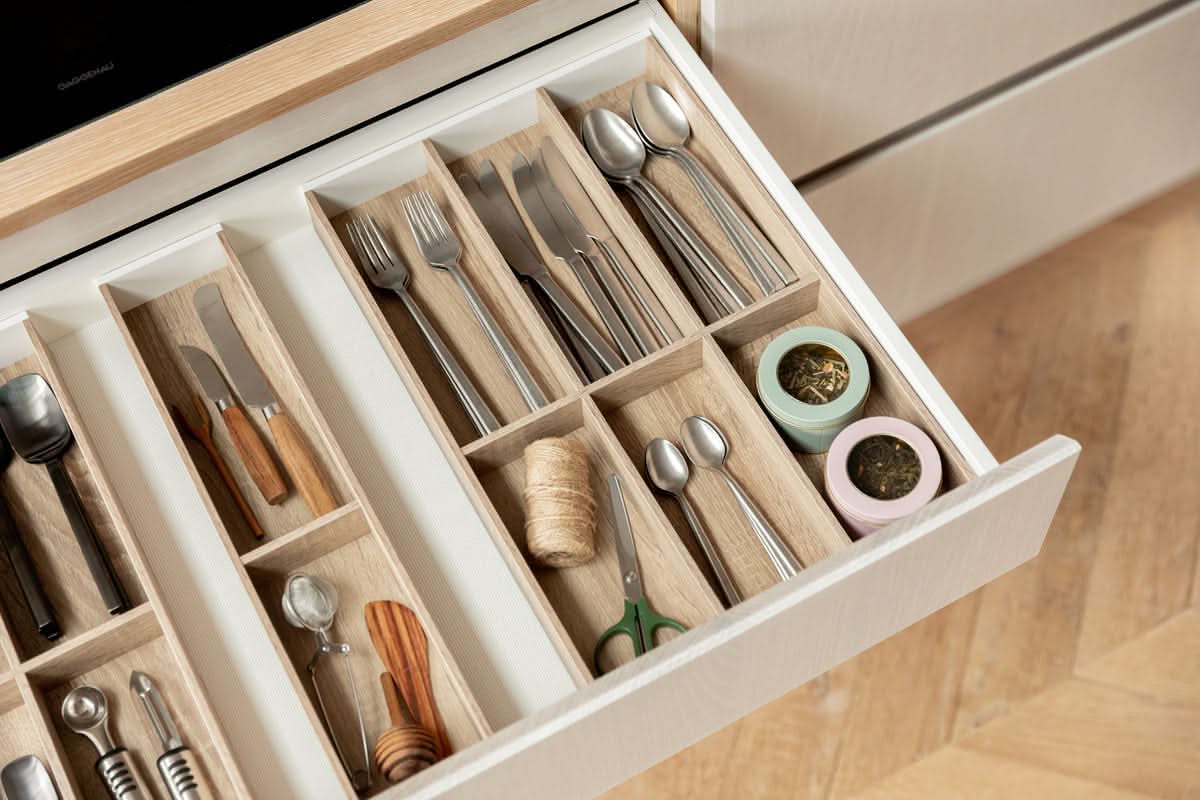 CLASSICduo Holz. Besteckkasten & Rahmen Bundle (40 cm)