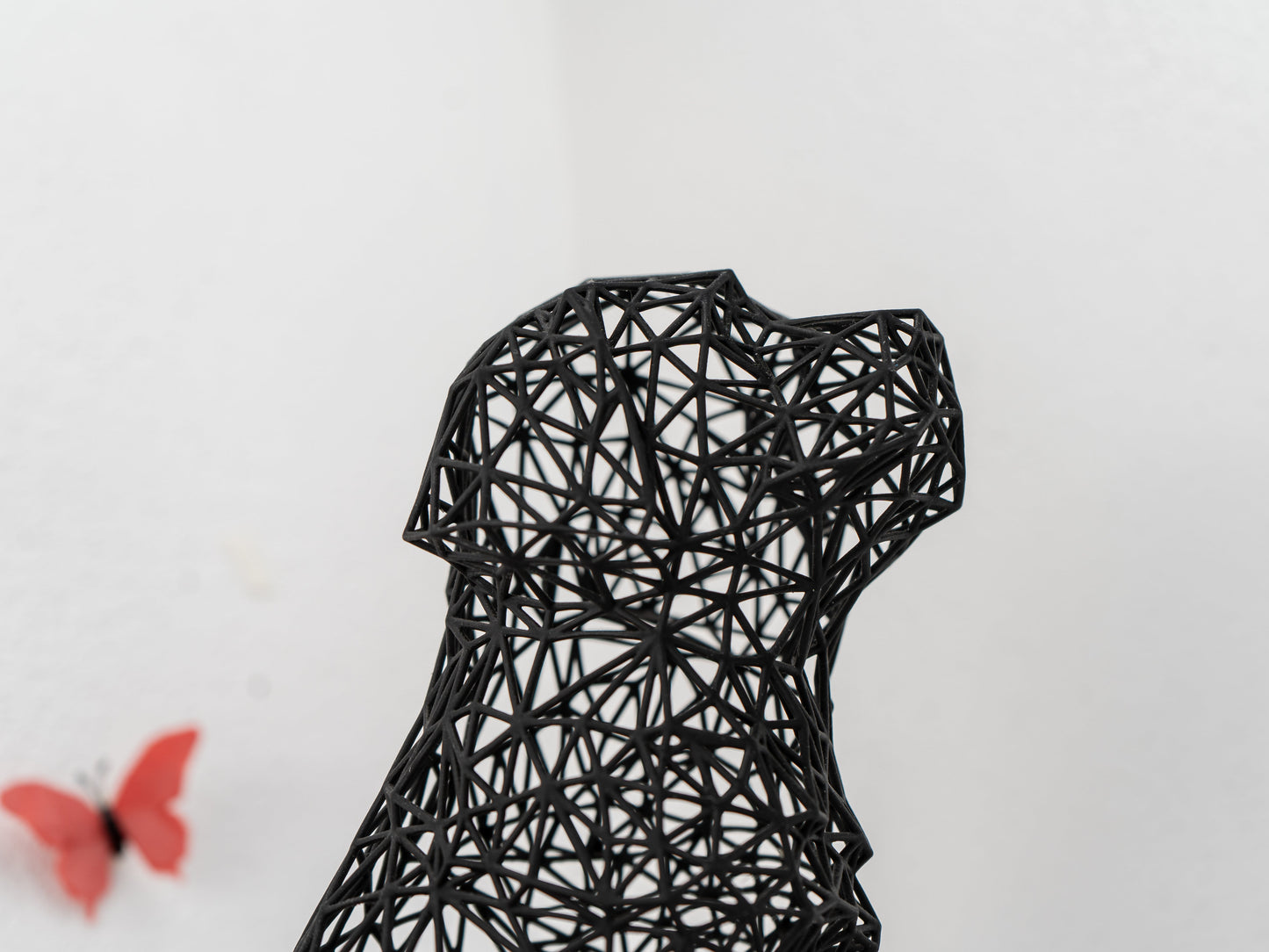 Welpe – Niedliche Wire Design-Skulptur