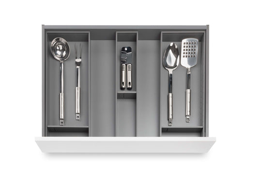 PLAINtrio Stahl. Bundle für Besteck & Küchenutensilien (50 cm)