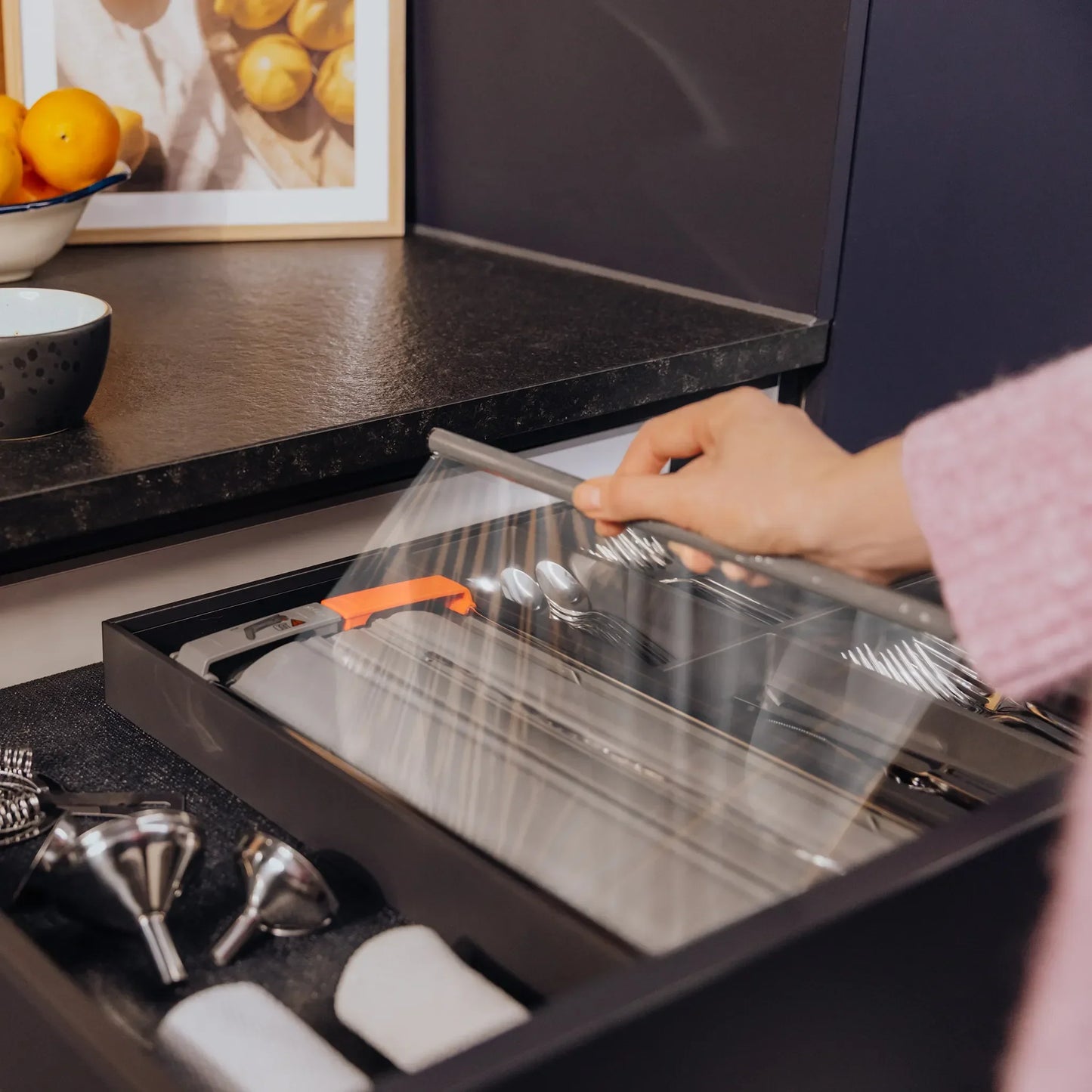 AMBIA-LINE Folienschneider für Schublade