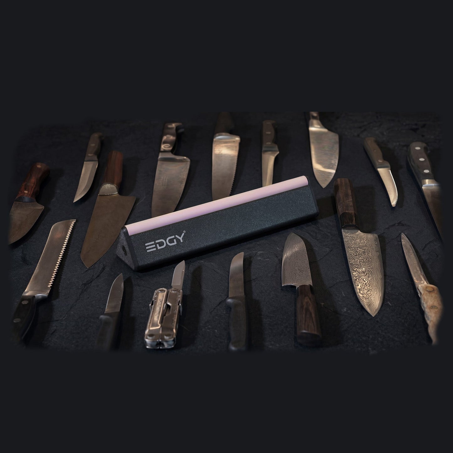 EDGY - Der Messerschärfer, der all deine Messer schärft