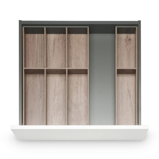 CLASSICduo Holz. Besteckkasten & Rahmen Bundle (40 cm)