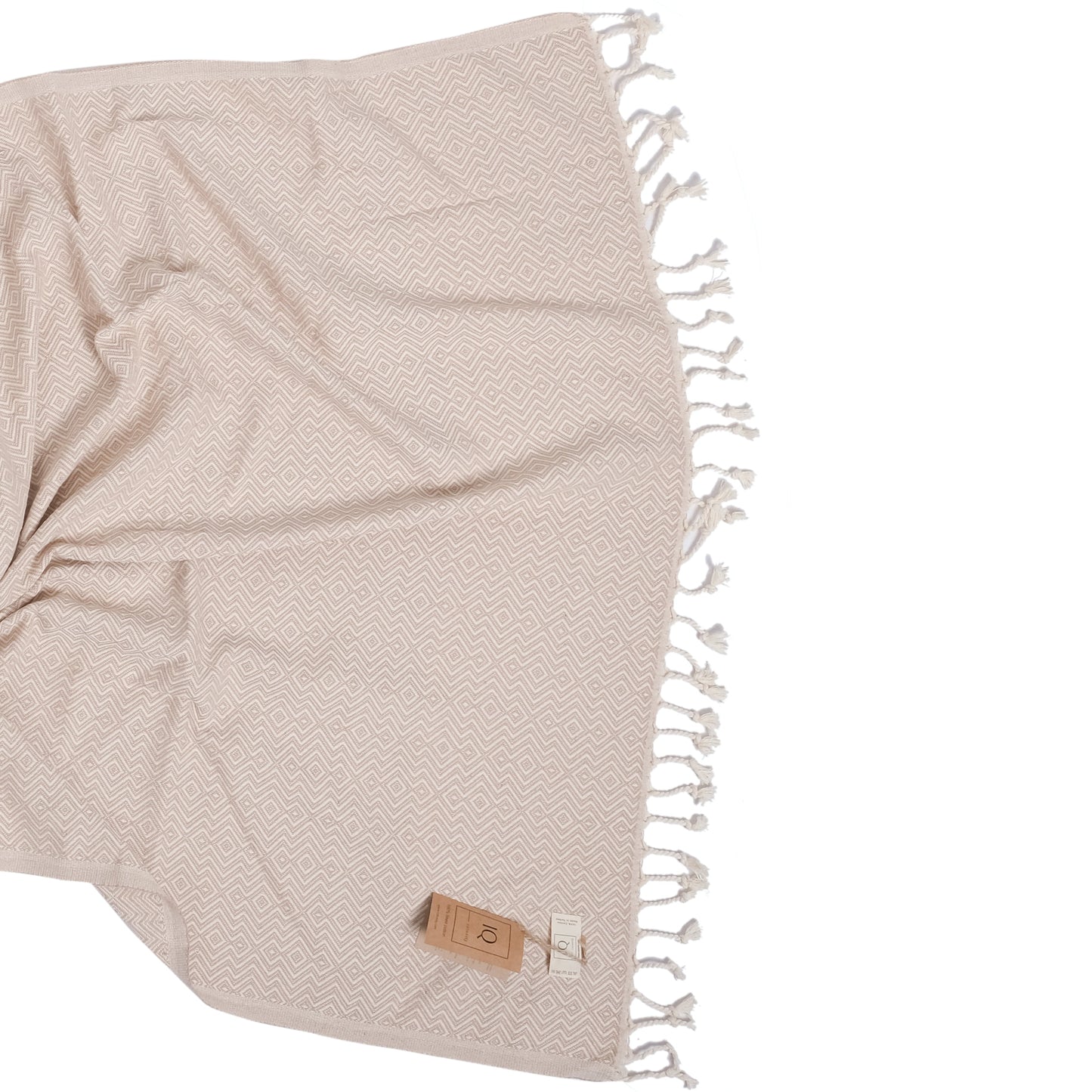 Hamamtuch | Saunatuch | Strandtuch | Peru | Beige | 180x100 cm