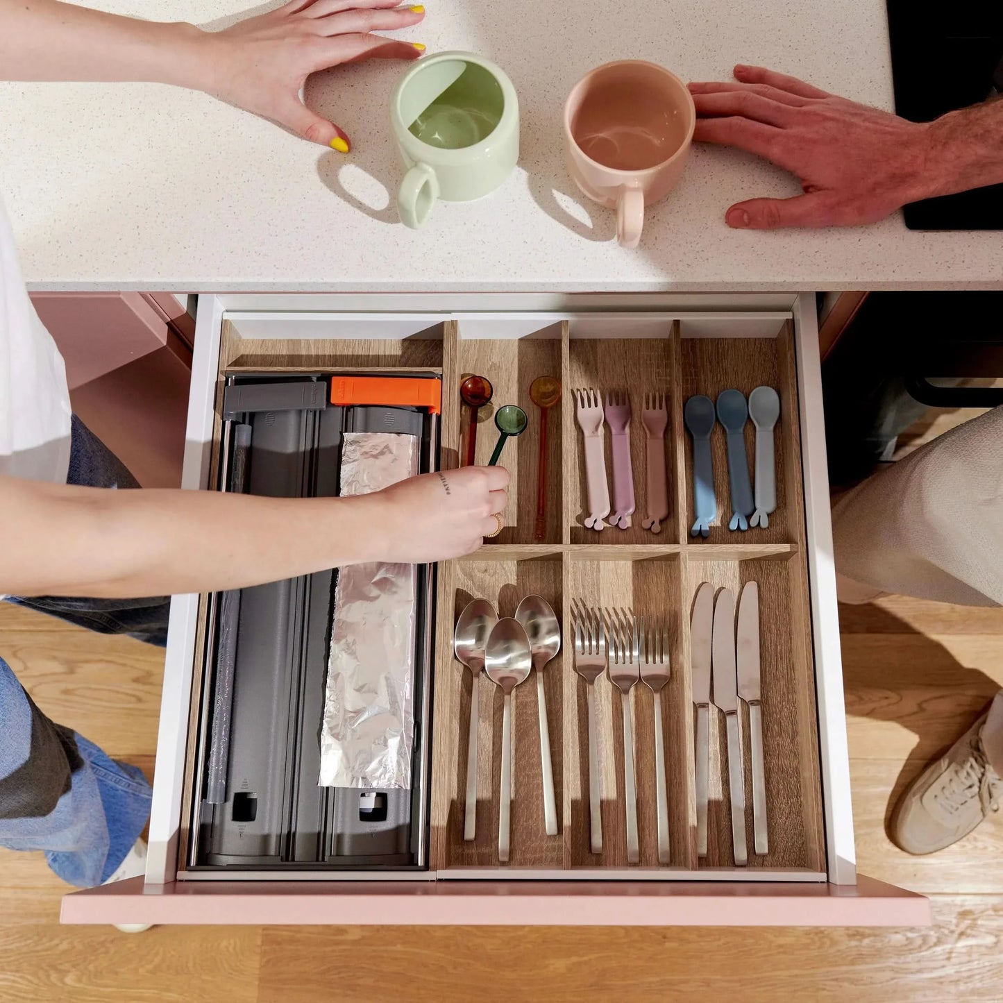 AMBIA-LINE Besteckkasten Holz (30 cm)