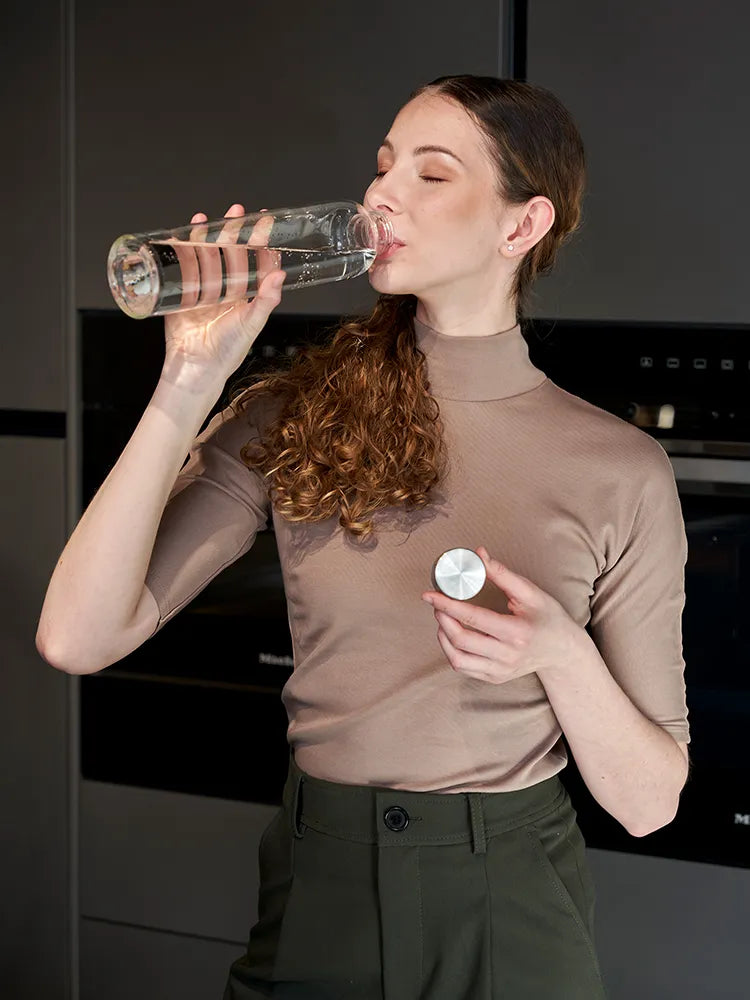 Trinkflasche aus Glas – 500 ml