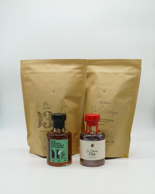 Kaffeewunder & Da Salzburger Kaffee & Spirituosen - Paket