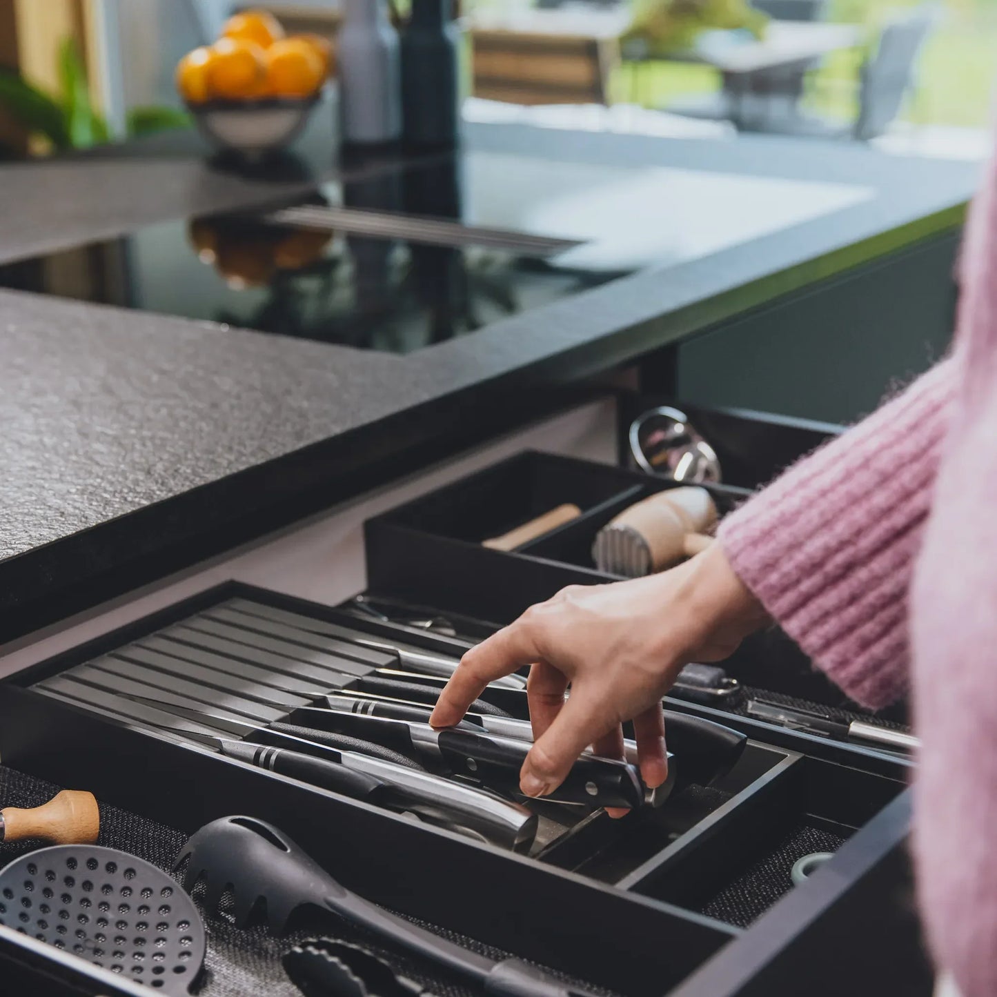 AMBIA-LINE Messerblock für Schublade