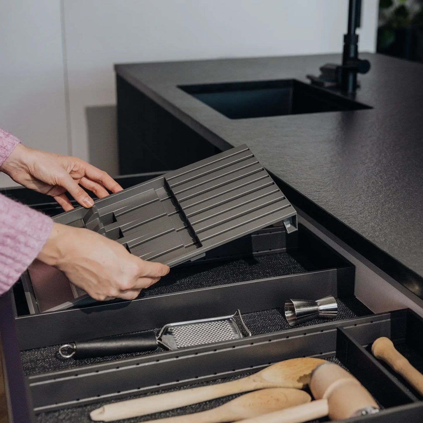 AMBIA-LINE Messerblock für Schublade