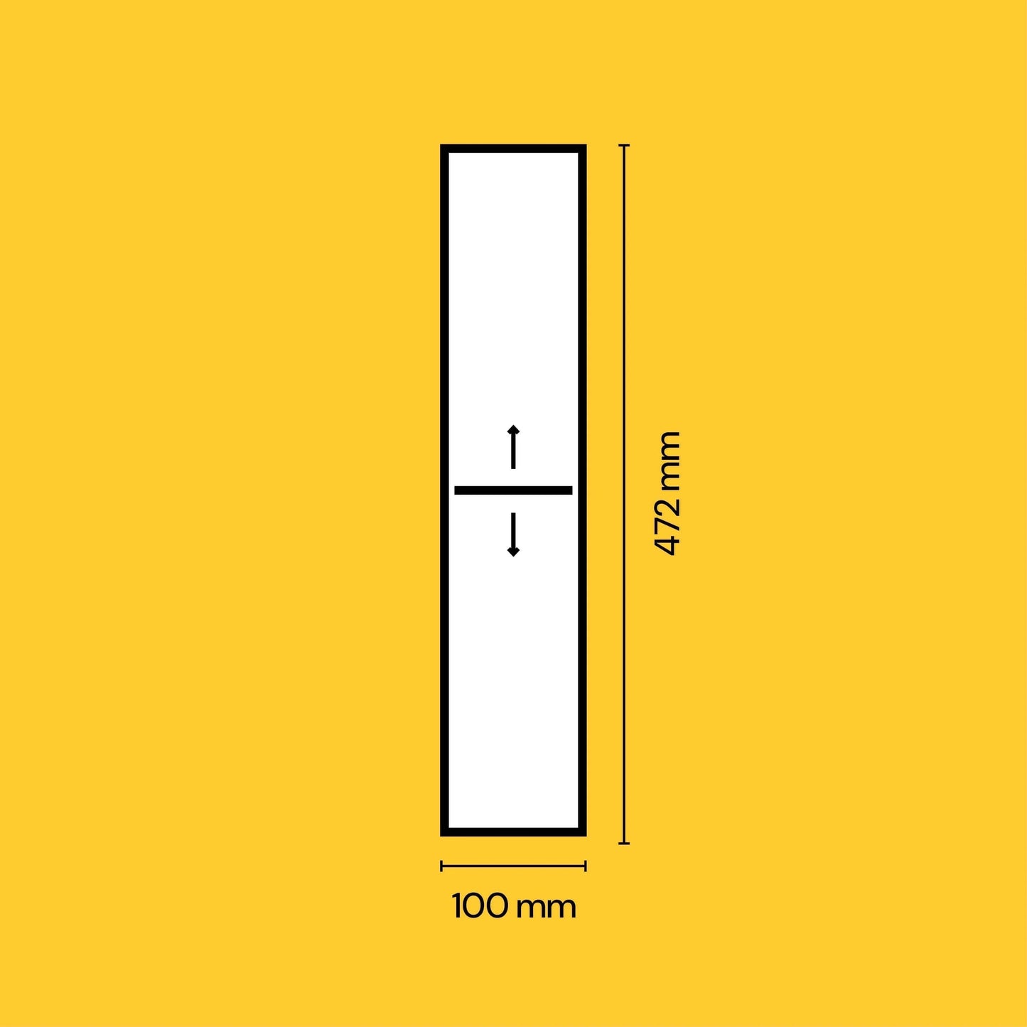 AMBIA-LINE Schubladeneinsatz Stahl (10 cm)