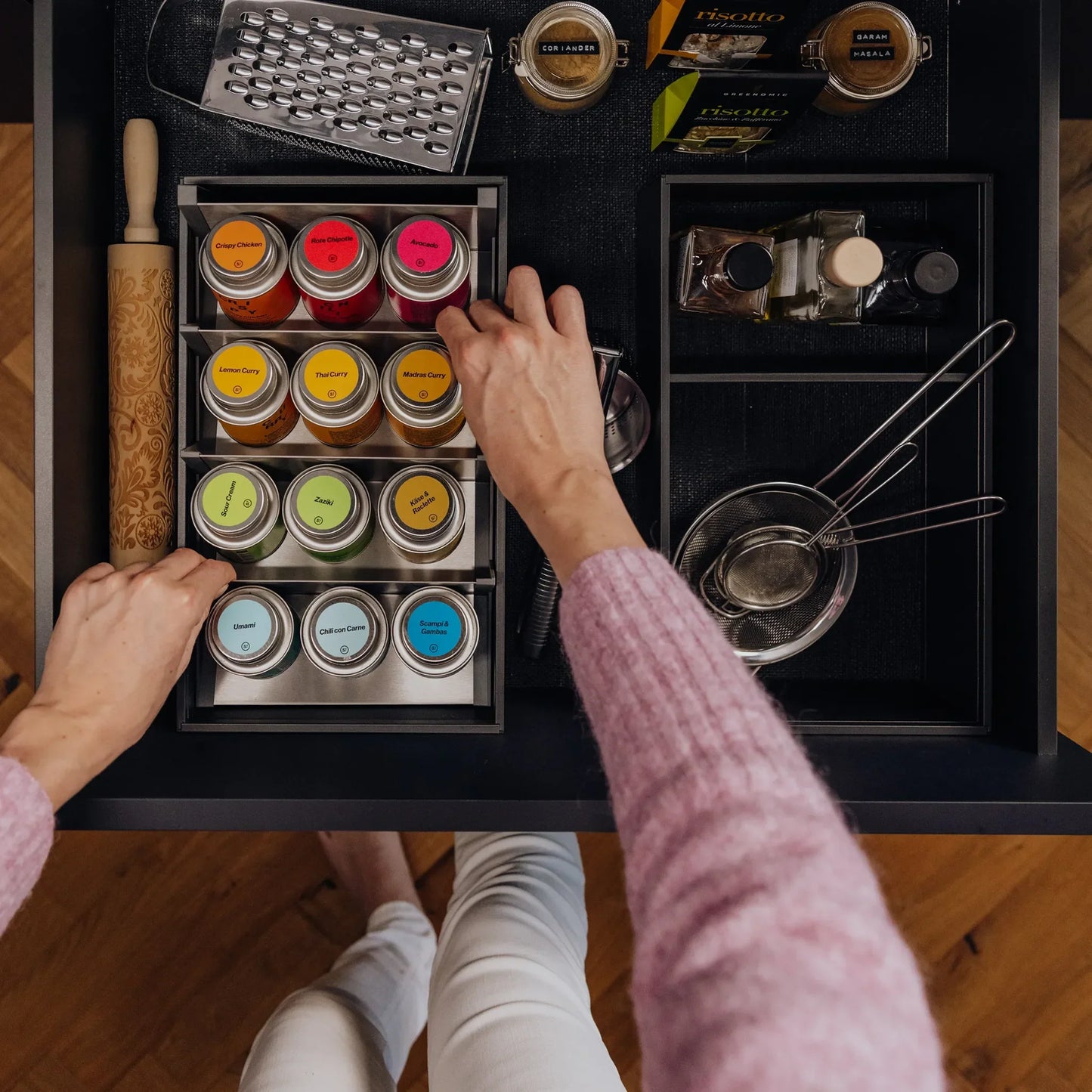 AMBIA-LINE Gewürzhalter für Schublade